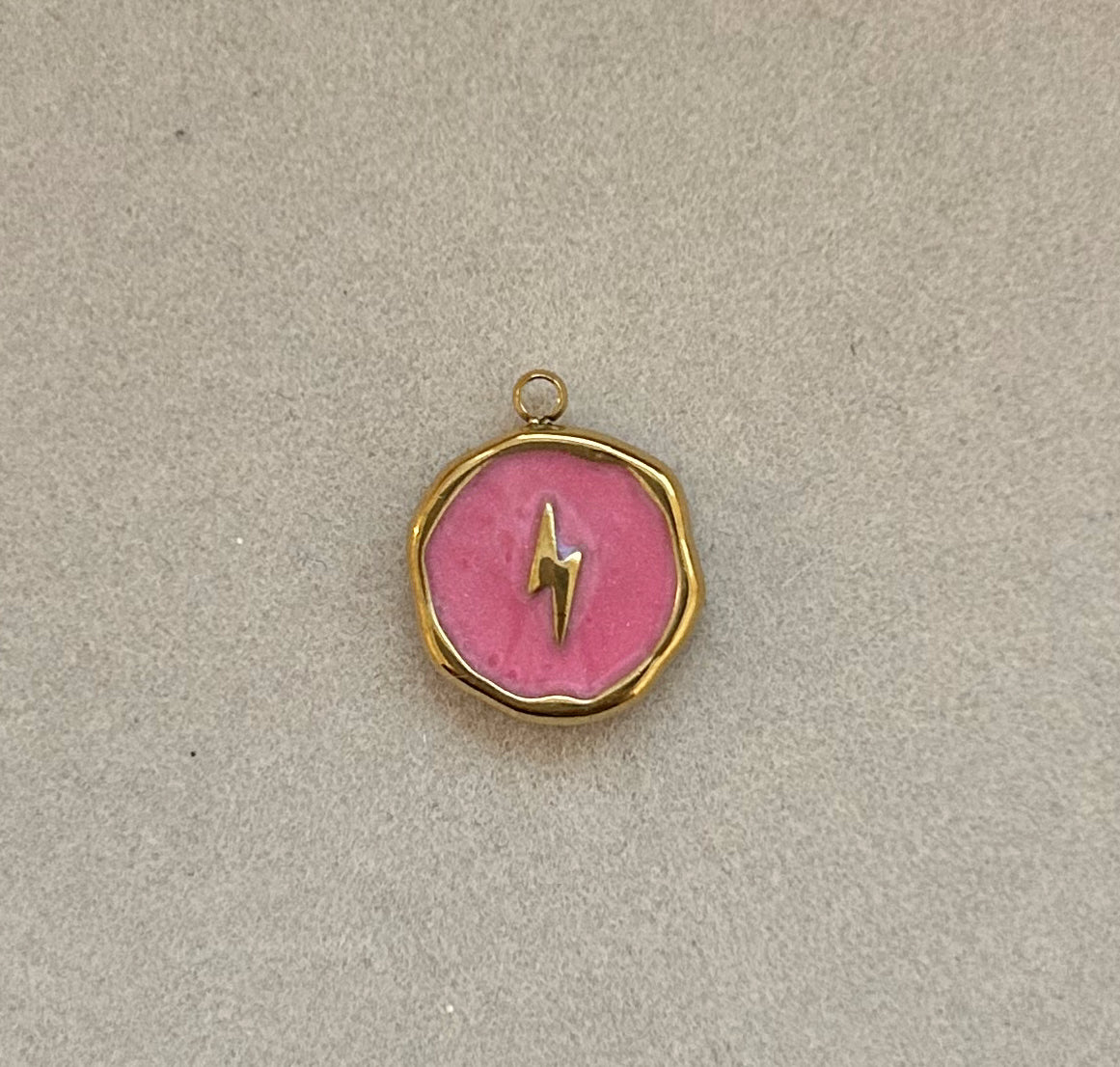 Pink Lightning Bolt