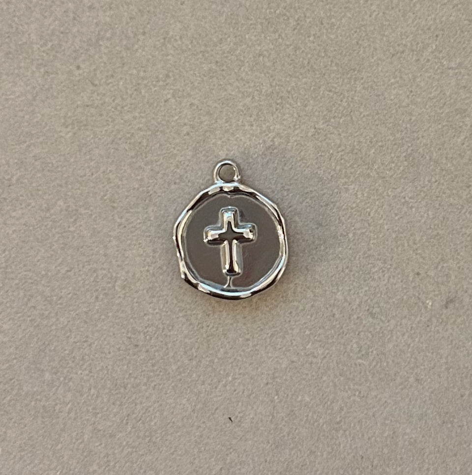 Circle Cross Silver