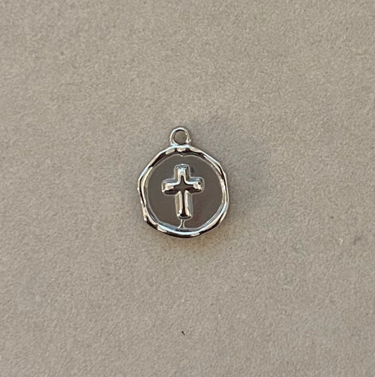 Circle Cross Silver