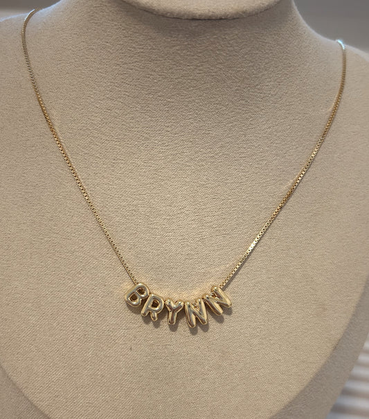 Gold Slider Necklace Chain