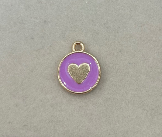 Circle Purple Heart