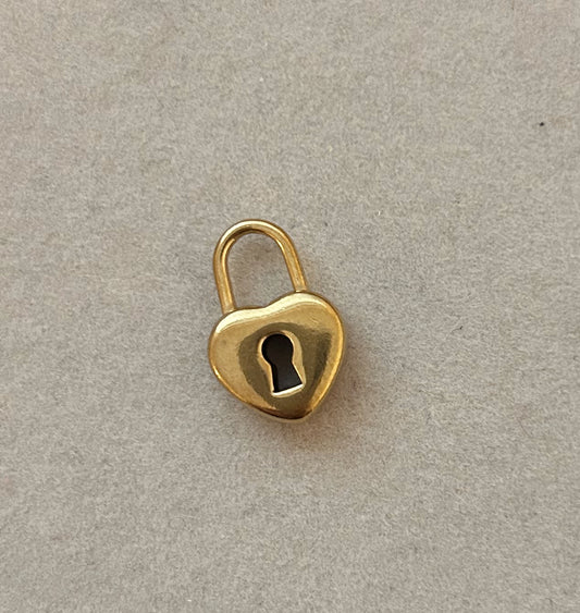 Gold Heart Lock