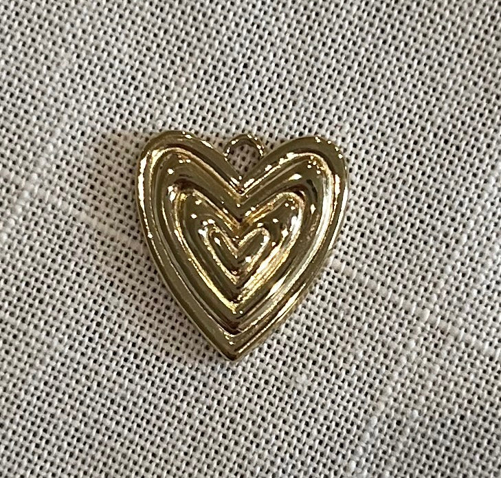 Gold Layered Heart