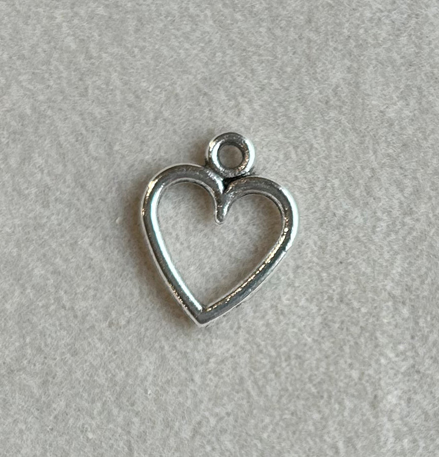 Open Silver Heart